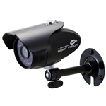 KT&C KPC-HDN300M 1080p HD Outdoor IR Bullet Camera, 3.7mm Megapixel Fixed Lens, OSD, 20 IR LEDs, DC12V, Black Body