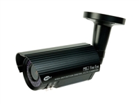 KT&C KPC-HDN700M 720p 1.3MP IR Bullet Type HD-SDI Camera, 3-9mm Megapixel Varifocal Lens, OSD, True Mechanical D/N, Black Body