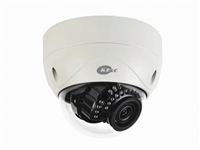 KT&C KPC-HNV121M 1080p 2.1MP IR Vandal Dome Type HD-SDI Camera, 3.6-16mm Megapixel Varifocal Lens, True Mechanical D/N, IP66, Ivory