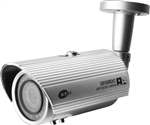 KT&C KPC-N500NH8 600TVL Super Night Vision Color IR Outdoor Bullet Camera, 9-22mm Auto Iris Lens, Cable-thru Bracket, Sunshield, IP66, Heater