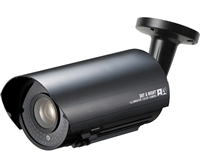 KT&C KPC-N850NHF 600TVL High Quality Night Vision Outdoor IR Bullet Camera, 5-50mm Auto Iris Lens, Cable-thru Bracket, True D/N, IP65, Heater