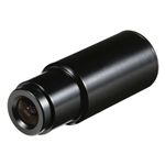 KT&C KPC-S190SB1 420TVL Super Mini Indoor Bullet B/W Camera, 3.6mm Board Lens, BNC Cable, Mounting Bracket, DC12V