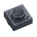 KT&C KPC-S400P4 420TVL Super Mini Square B/W CCD Camera, 4.3mm Super Cone Pinhole Lens