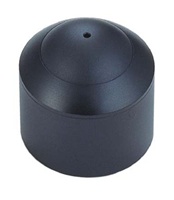 KT&C KPC-S800DCB 380TVL Indoor Pinhole Aluminum Color Dome Camera, 3.7mm Pinhole Lens, Surface Mount, Black Body