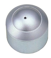 KT&C KPC-S800DCS 380TVL Indoor Pinhole Aluminum Color Dome Camera, 3.7mm Pinhole Lens, Surface Mount, Silver Body