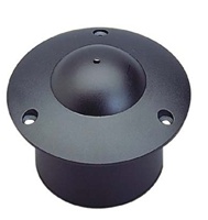 KT&C KPC-S801DCB 380TVL Indoor Pinhole Aluminum Color Dome Camera, 3.7mm Pinhole Lens, Flush Mount, Black Body