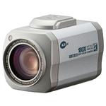 KT&C KPC-ZA180NH 550TVL 18X Optical Zoom Block Camera, 18X Optical Zoom/10X Digital, True D/N