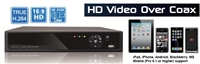 KT&C KVR-HD0400C 4 HD-SDI Stand Alone DVR (1080i, 1080p or 720p, Auto Select), VGA/HDMI Output,  Max 60fps@720p/30fps@1080p, Compact, 1 HDD slot