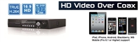 KT&C KVR-HD1600S 16 HD-SDI Stand Alone DVR  (1080i, 1080p or 720p), VGA/HDMI Output,  Record 7fps@720p per channel