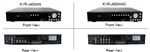 KT&C KVR-J400AN 4 Ch.Networkable MJPEG/MPEG4 Stand Alone DVR, W/O CD-RW Drive, Audio (1 I/O), D1, RS-485 PTZ Control