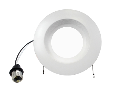 NICOR DCR56 Dimmable Recessed LED Downlight with Baffle