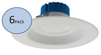 NICOR DLR56-3008 Recessed LED Downlight 6-Pack