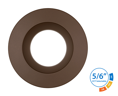 DLR56 SELECT Series 5/6 in. Oil-Rubbed Bronze LED Recessed Downlight