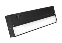 NICOR NUC-5 Series 12-inch Black Selectable LED Under Cabinet Light