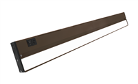 NICOR NUC-5 Series 30-inch Oil-Rubbed Bronze Selectable LED Under Cabinet Light