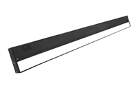 NICOR NUC-5 Series 40-inch Black Selectable LED Under Cabinet Light
