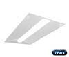 NICOR TACS2 Series Selectable 2x4 Architectural LED Troffer (2-Pack)