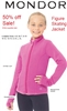 Mondor 4482 Figure Skating Jacket - Now available in Blue, Pink and Black.