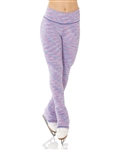 Blue-Lilac Strata Skating Leggings - Mondor 4551