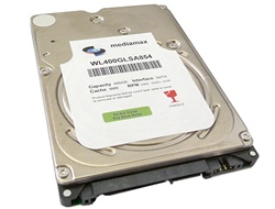 White Label 400GB 8MB Cache 5400RPM SATA Notebook 2.5" Hard Drive w/1-Year Warranty