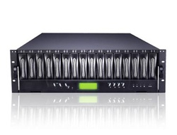 Sans Digital EliteRAID ER316FD 3U 16 Bay Rackmount SATA to 4Gbit Fibre Channel RAID 6 Storage - Retail