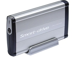 Smart Drive HD6-U2K Aluminum USB 2.0 3.5" Portable External HDD Enclosure W/ Auto Backup - Retail