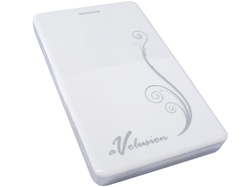 Avolusion MiniDrive 320GB 8MB Cache 5400RPM Ultra Slim Stylish External USB Pocket Hard Drive (White) - Retail