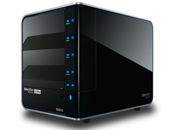 Promise SmartStor DS4600 8-Terabyte (8TB) 4-Bay RAID 0/1/5/10 eSATA, FireWire & USB 2.0 External Hard Drive Storage (powered by 4x Western Digital WD20EADS 2TB 32MB Cache Hard Drive) w/ 2 Year Warranty - Retail