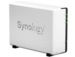 Synology DS112J Budget-Friendly 1-bay All-in-one NAS Server (Diskless) for Home User  - Retail