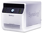 Synology DS411J 4-Bay Gigabit iSCSI All-in-one RAID 0/1/5/6/10 NAS Server for Home and Small Business (Diskless) - Retail