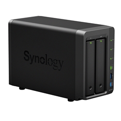 Synology DS716+II High-performance & Scalable 2-Bay Gigabit iSCSI All-in-one RAID 0/1 NAS Server for Home and Small Business (Diskless) - Retail