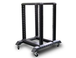 iStarUSA WO15AB 15U 4 Post Open Frame Rack