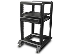 iStarUSA WO22AB 22U 4 Post Open Frame Rack