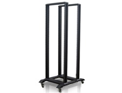 iStarUSA WO36AB 36U 4 Post Open Frame Rack