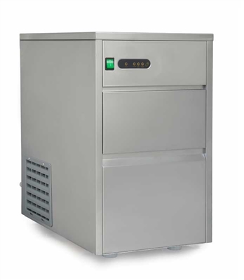 Sunpentown Automatic Stainless Steel Ice Maker - 44 Lb Capacity