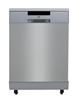 Sunpentown 24" Portable Dishwasher - Energy Star - Stainless Steel