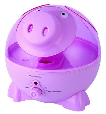 Sunpentown Pink Pig Ultrasonic Humidifier