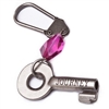 Jewel Tone Journey Keychain