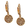 Pave Drop Earring