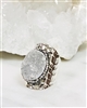 Raw Druzy Ring