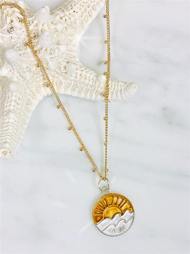 Sunny Waves Necklace