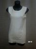 (20-10) Back Snap Sleeveless Undershirt