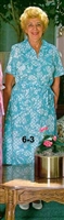 (6-3) Back Snap Dress - Polyester