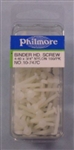 PHILMORE 10-747C 4-40 3/4" NYLON BINDER HEAD SCREW 100/PACK