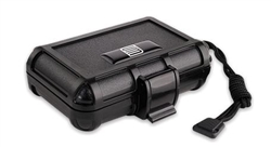 UK 1000BLK S3 BLACK WATERTIGHT CASE (ID: 3.9" X 2.37" X 1") PADDED