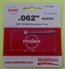 MOLEX W-HT-2023-P EXTRACTION TOOL FOR .062" TERMINALS