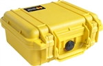 PELICAN CASE NO FOAM YELOW (MFR# 1200-001-240) 1200NFYEL    (ID 9.25"L X 7.12"W X 4.12"D) *SPECIAL ORDER*