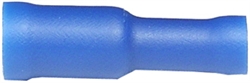 PICO 1268-BP BLUE 16-14AWG .157" FEMALE BULLET RECEPTACLE   CONNECTOR, VINYL INSULATED, 6/PACK