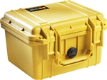 PELICAN CASE NO FOAM YELLOW (MFR# 1300-001-240) 1300NFYEL   (ID 9.87"L X 7.00"W X 6.12"D) *SPECIAL ORDER*