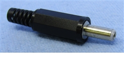 PHILMORE 1438 DC COAXIAL POWER PLUG 1.4MM X 3.8MM, WITH     SOLDER LUG TERMINALS AND PLASTIC STRAIN RELIEF